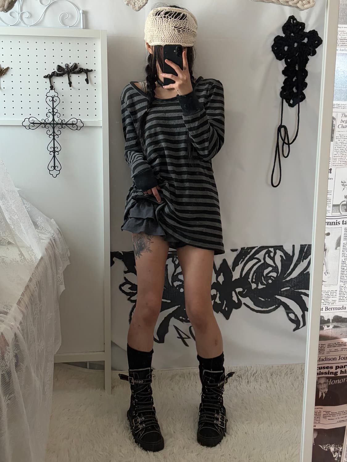 • striped long sleeve 상품이미지2