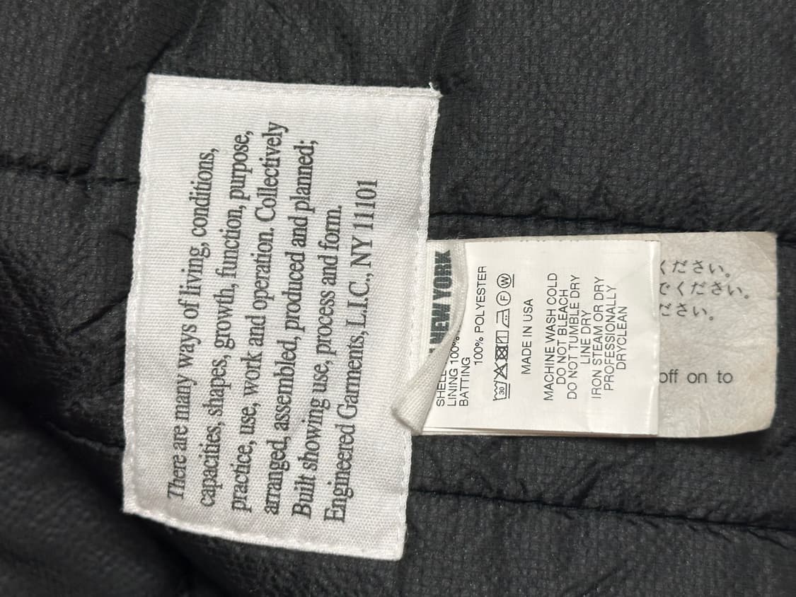 엔지니어드 가먼츠 스웨이드 커버베스트  상품이미지5