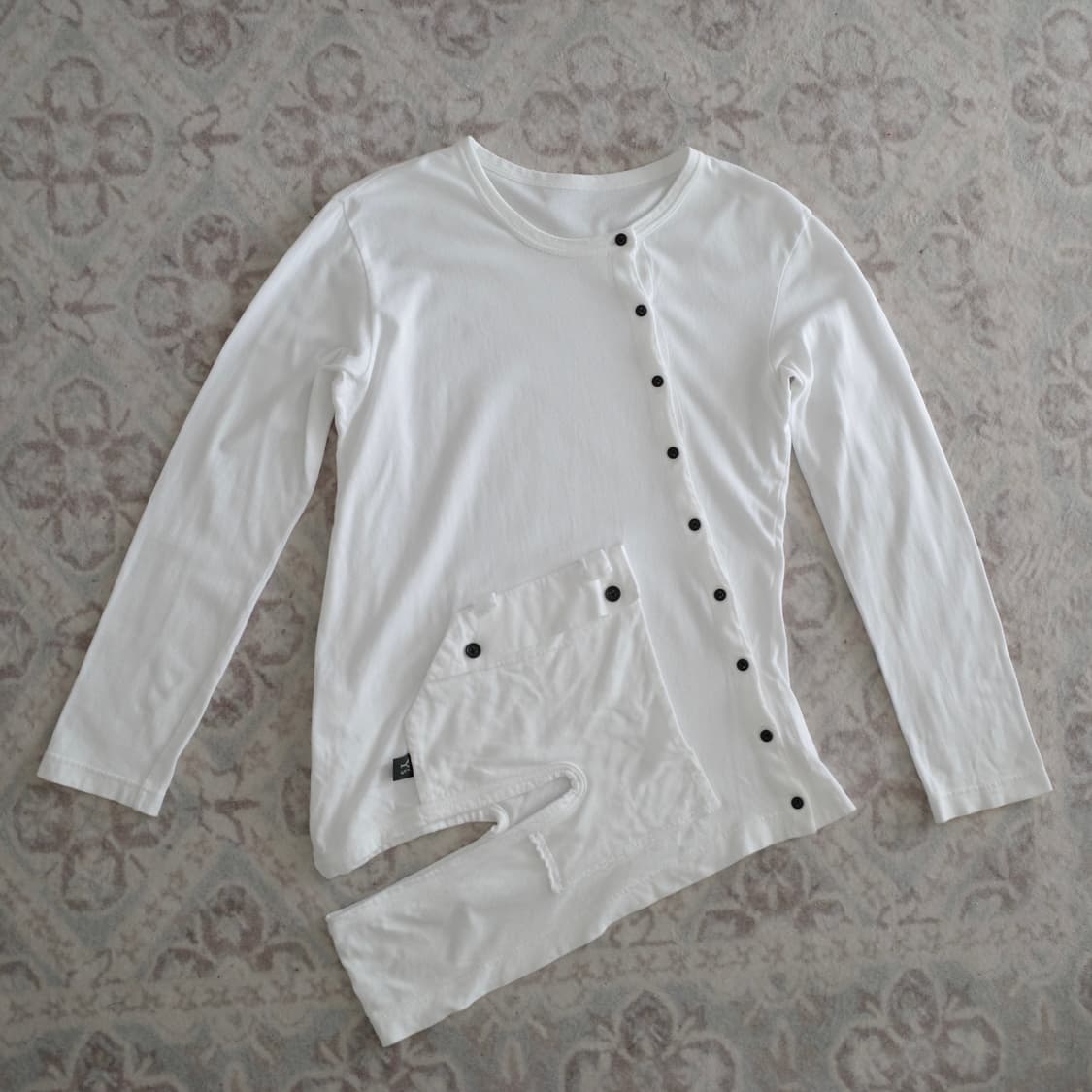 Y's side cut-out top 상품이미지2