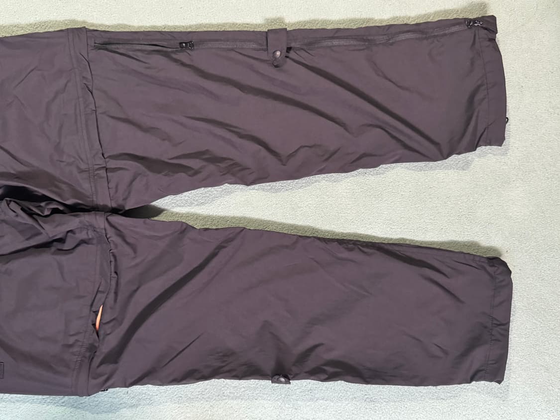 CAYL 2WAY HIKING PANTS BLACK  L사이즈 상품이미지6