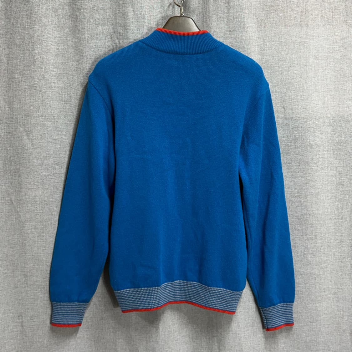 [L] 링스 Lynx 골프 울 방풍 반집업 집업 니트 상품이미지5