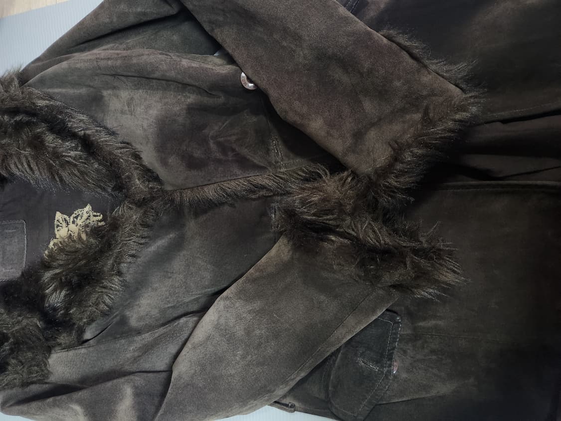 Morgan vkei fur & suede overcoat 상품이미지4