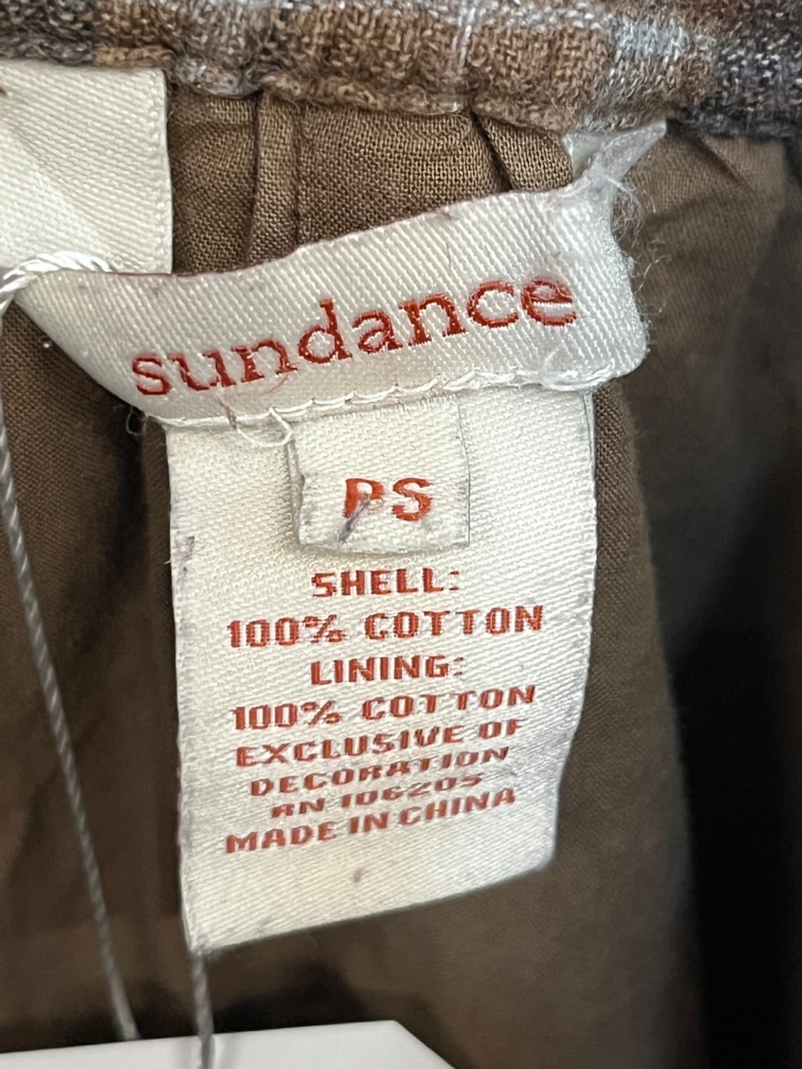 선댄스 체크 플레어 스커트 상품이미지6