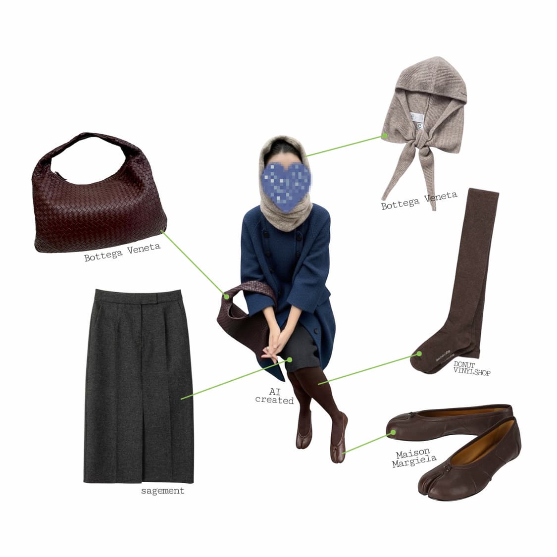 SYSTEM 나폴레옹 무드 더블 브레스티드 코트 상품이미지2