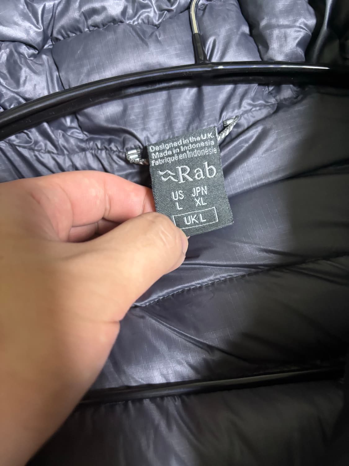 [L] rab 마이크로알파인 자켓 블랙 상품이미지2