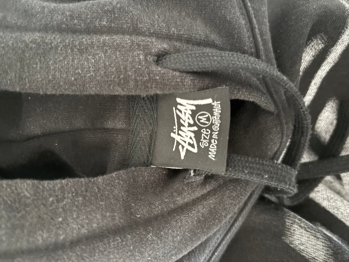 스투시 디지 스탁 후드 블랙 상품이미지6