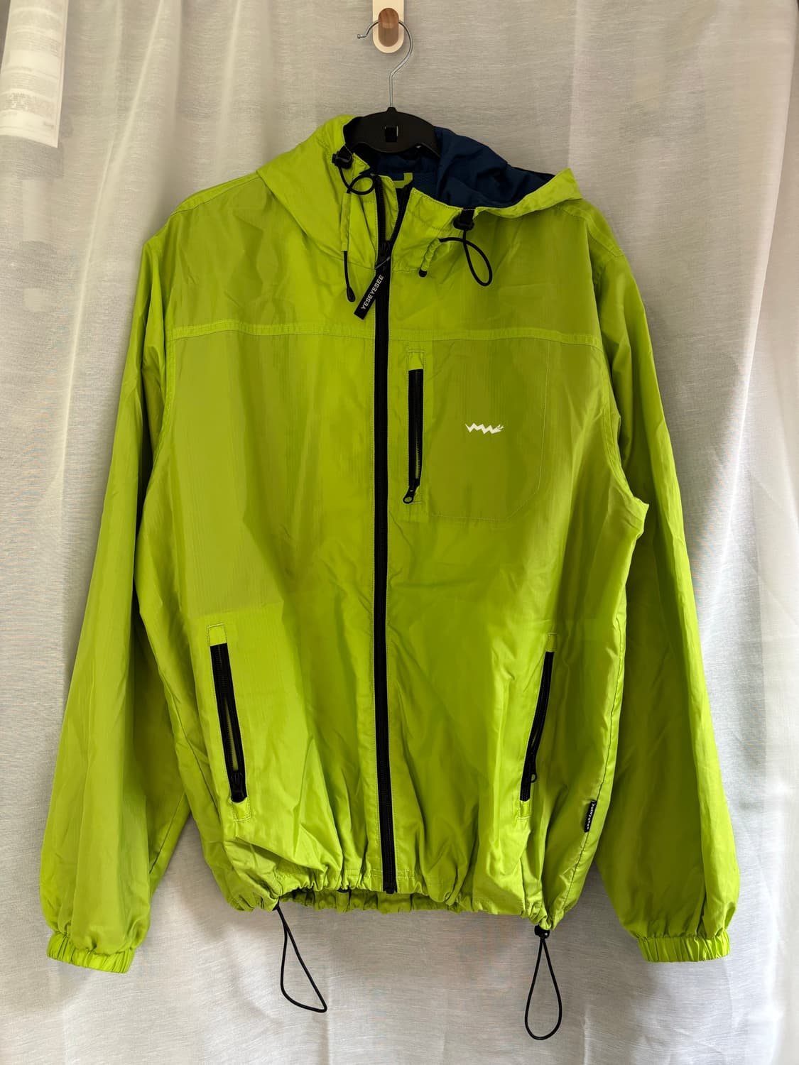 Y.E.S Windbreaker Neon Green 상품이미지1