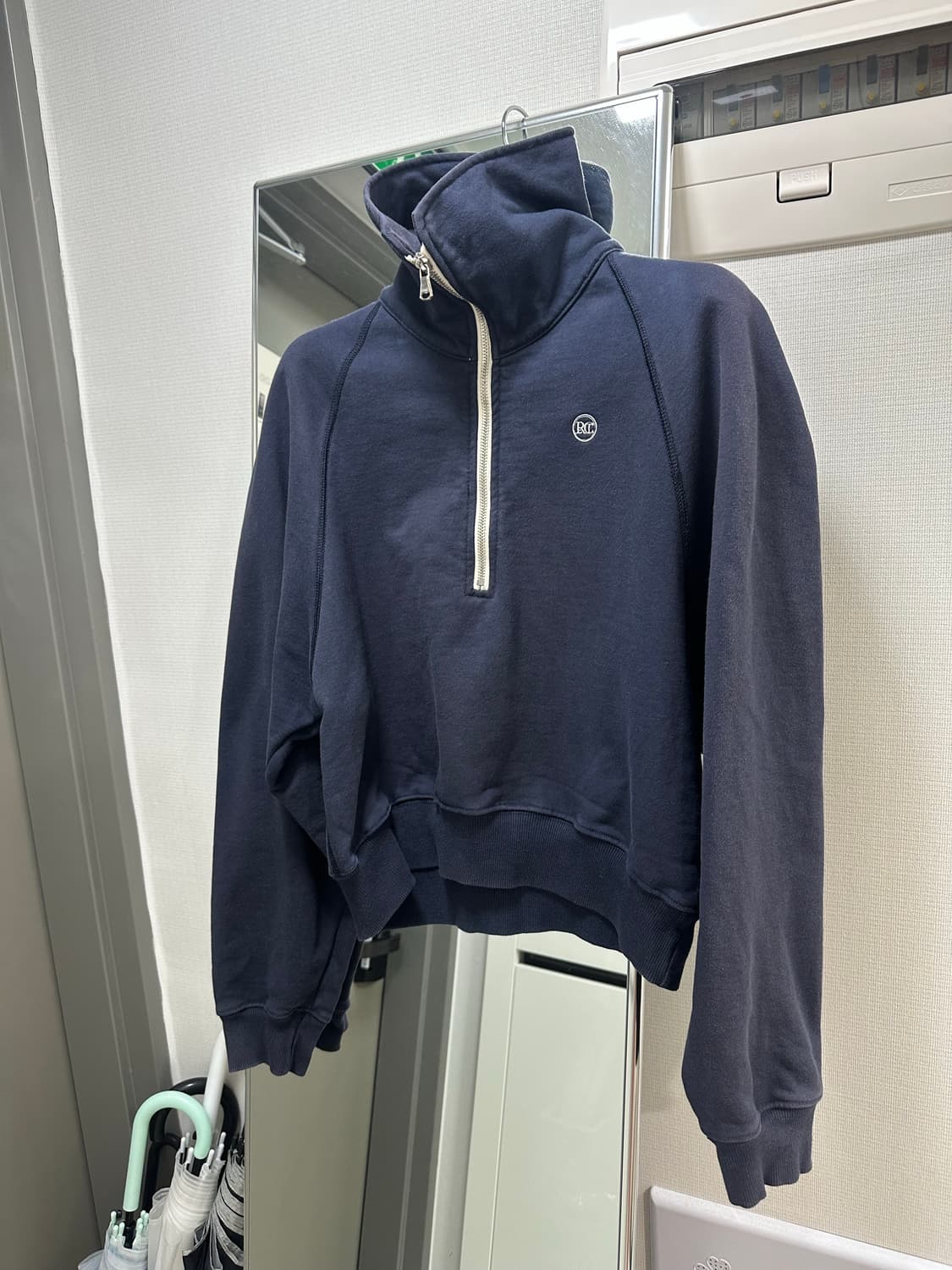 Recto 하프짚업 맨투맨 상품이미지2