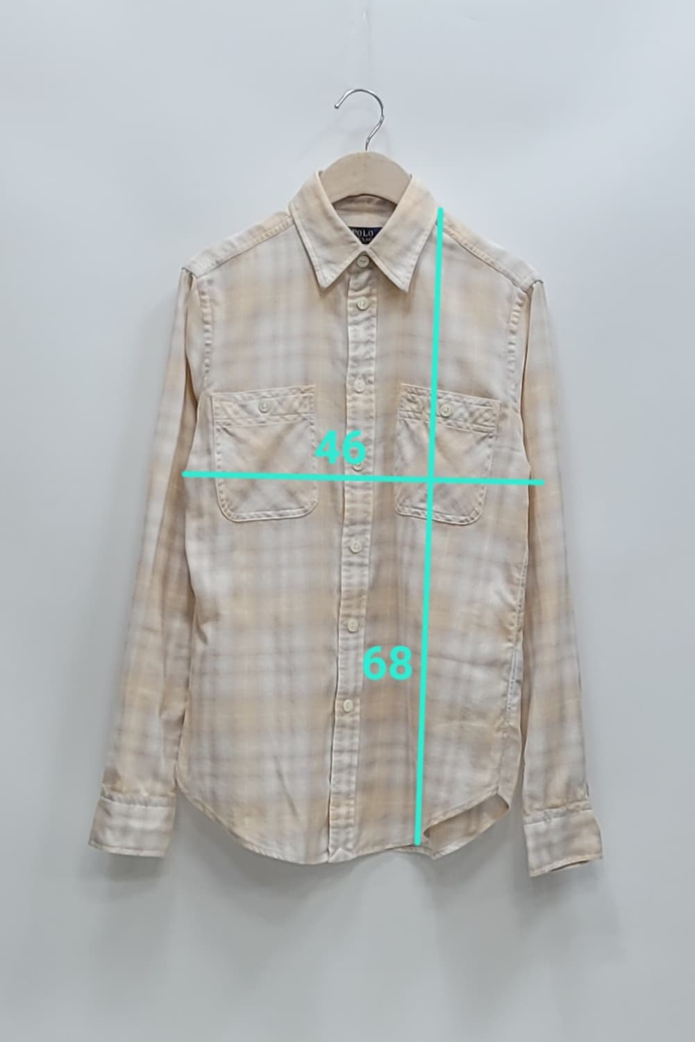 POLO 폴로랄프로렌 빈티지 체크 셔츠 / 여 S  상품이미지10