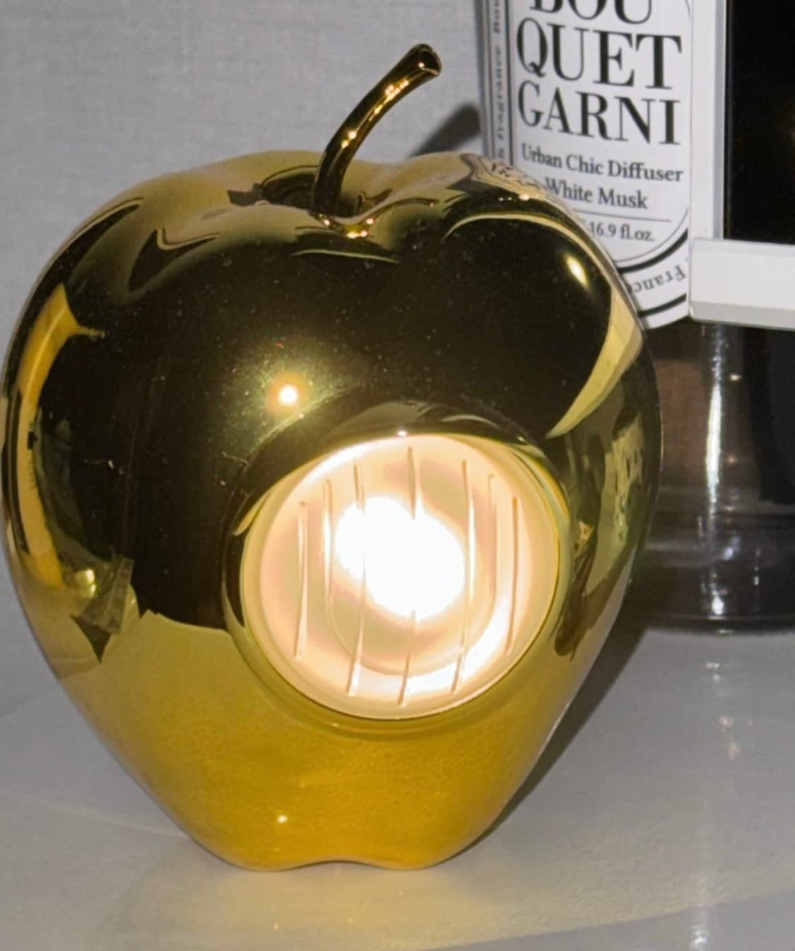 언더커버 애플 램프 사과 조명 골드 상품이미지1