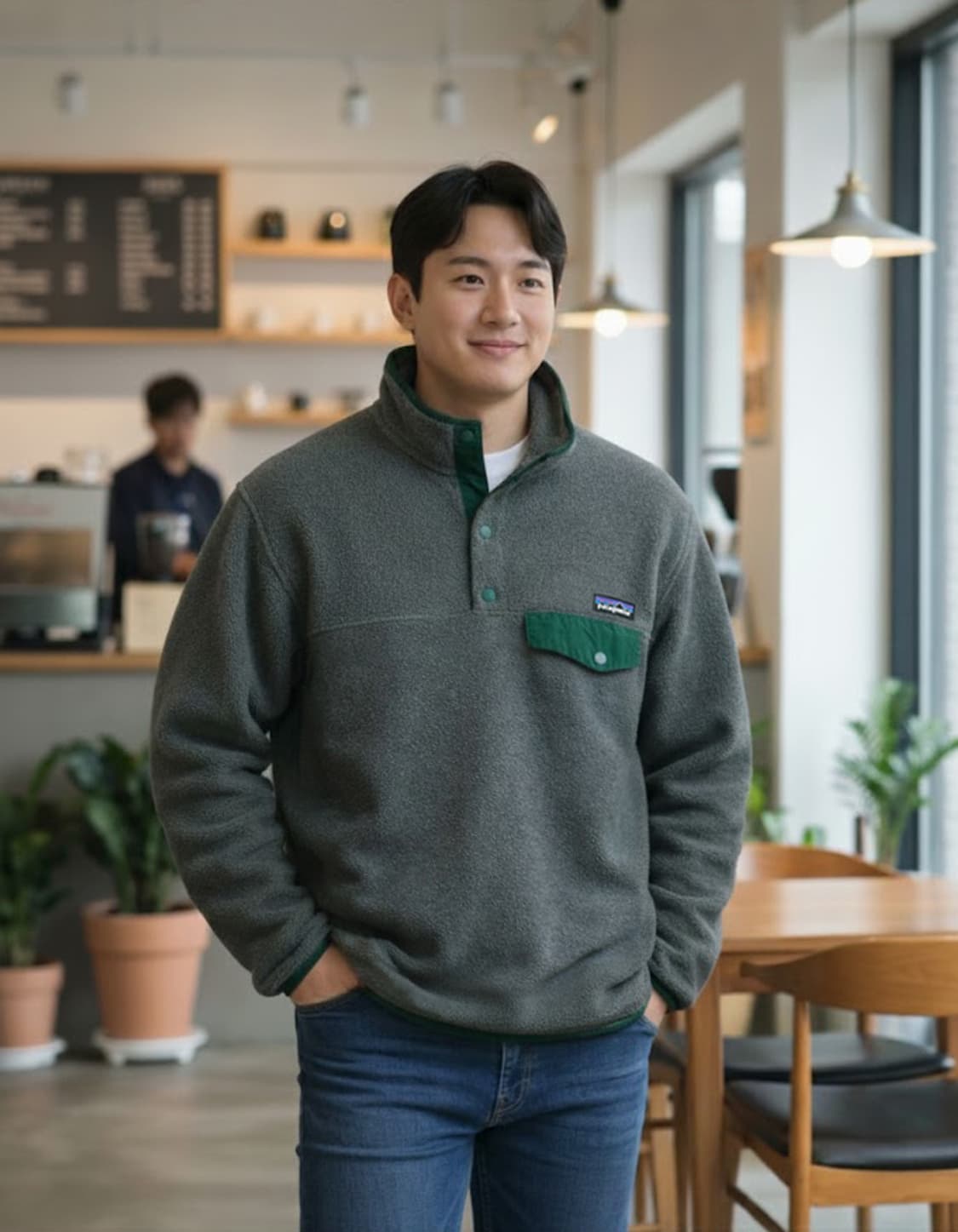 파타고니아 헤비웨이트 신칠라 풀오버 니켈 헌터그린 L 상품이미지1