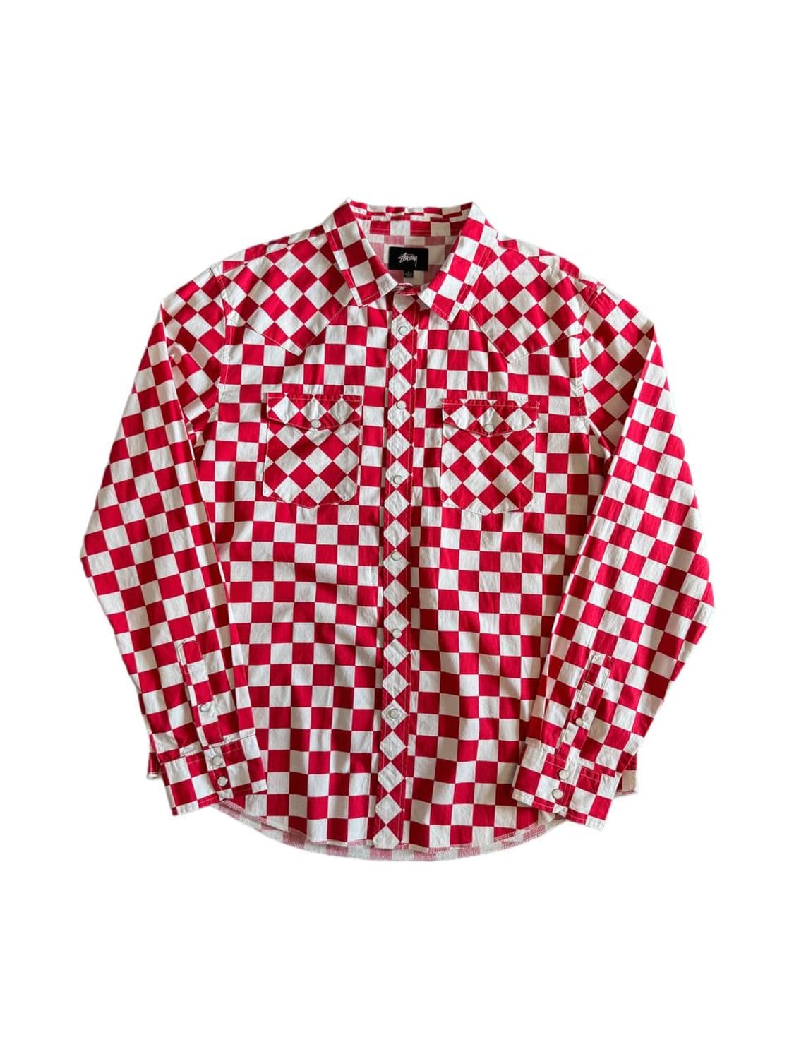 Stussy checkerboard western shirts 상품이미지1