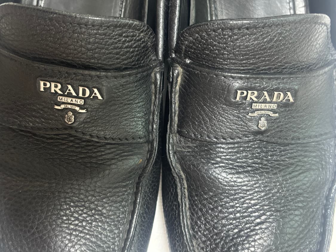 [270-5] 프라다 로퍼 드라이빙 슈즈 블랙  상품이미지8