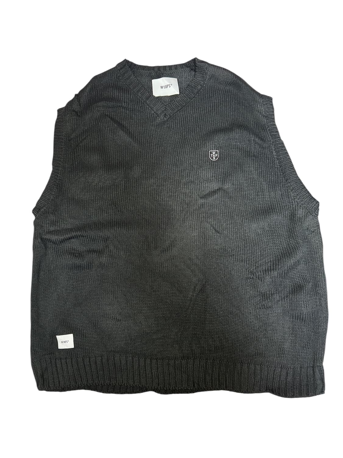 WTAPS 더블탭스 DITCH 브이넥 베스트 22aw 블랙 3 상품이미지8