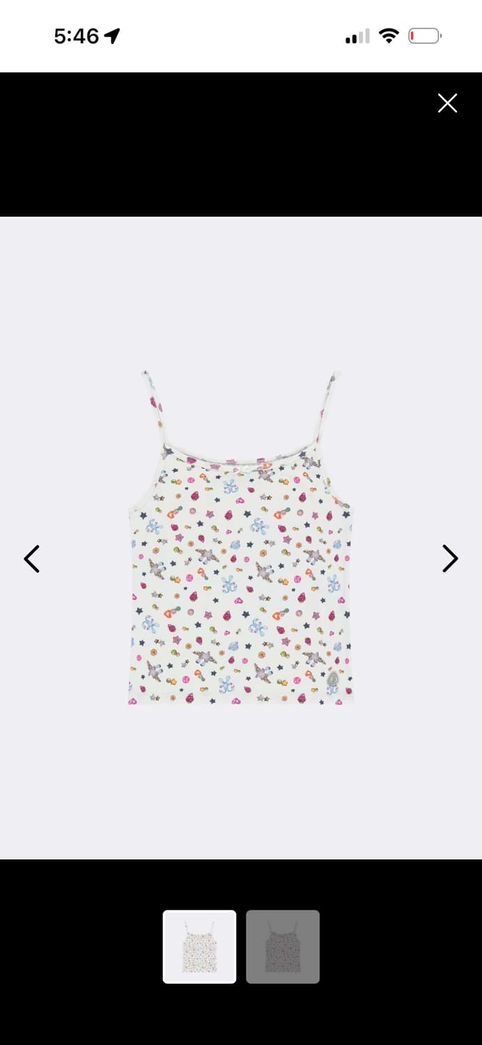코이세이오 EMA TINY FRIENDS SLEEVELESS-WHITE 상품이미지1