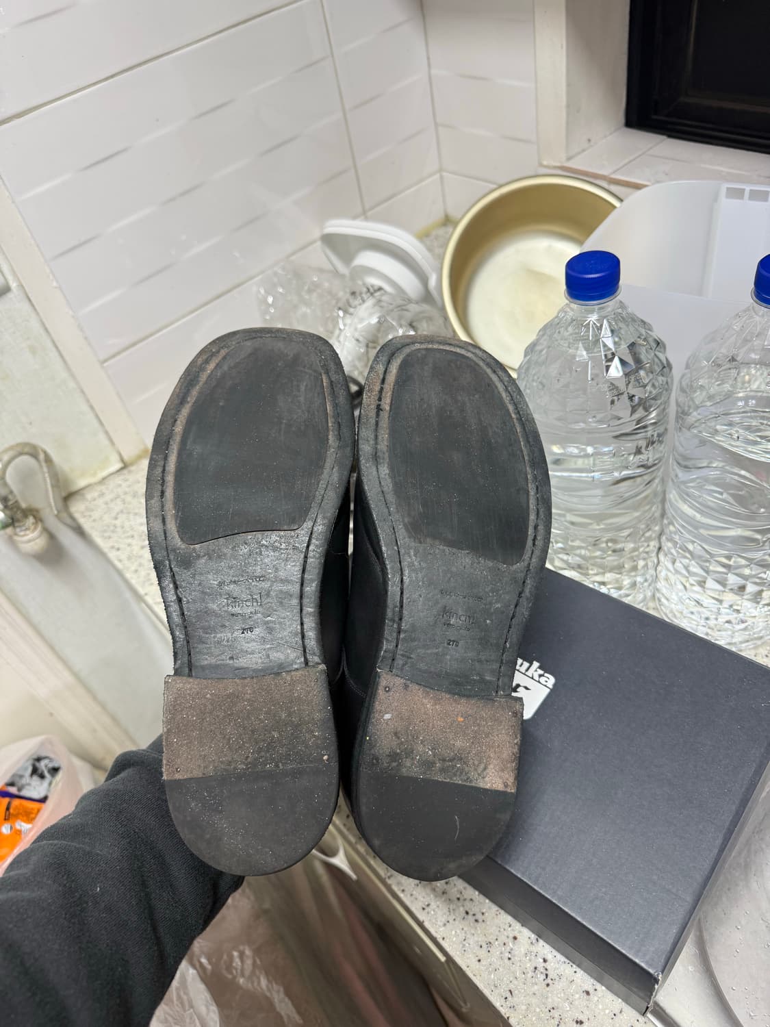 킨치 SHOWER - 808 (a) / BLACK / 270사이즈 상품이미지4