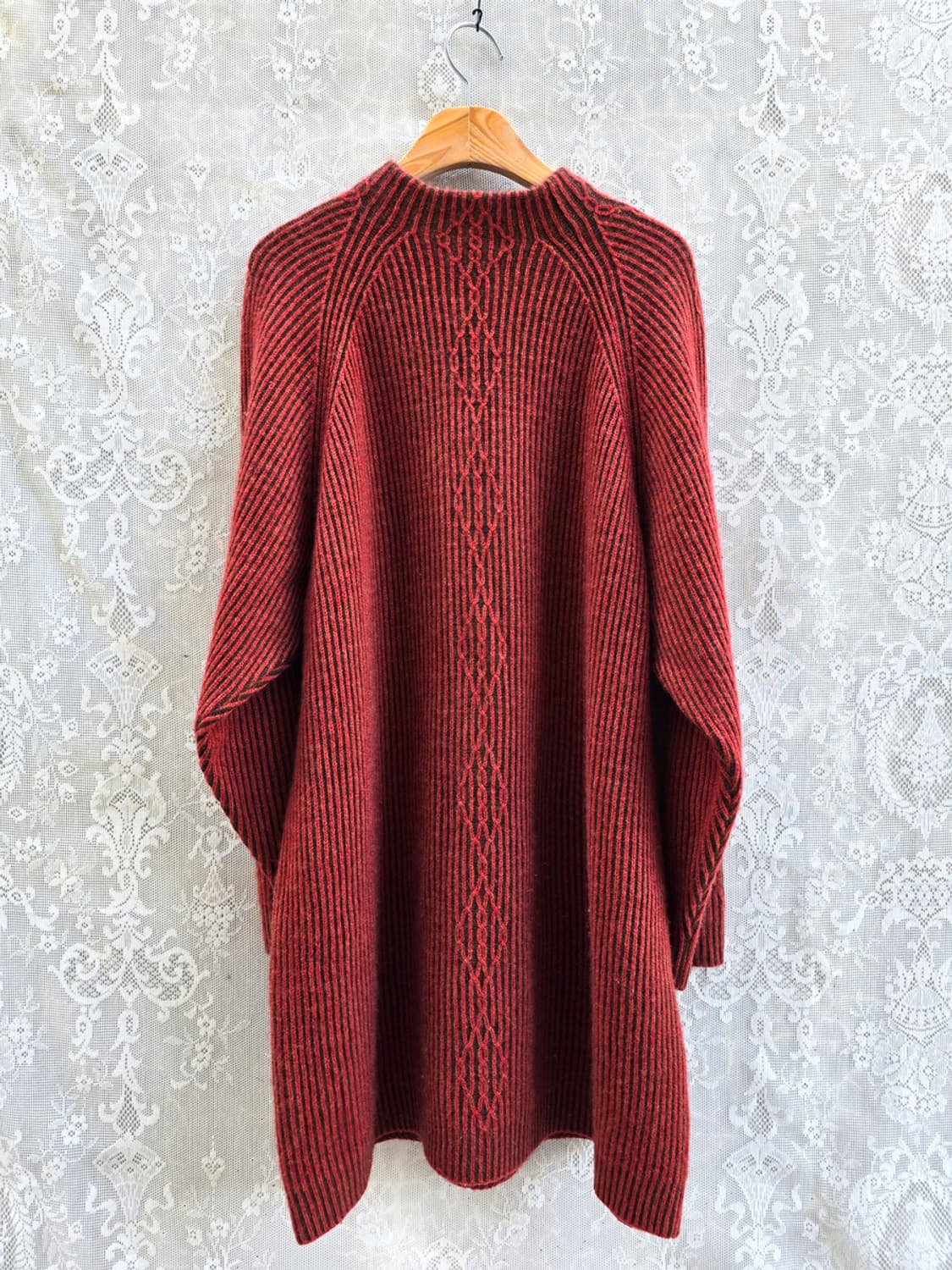 캐시미어 100% 골지 니트 상품이미지5