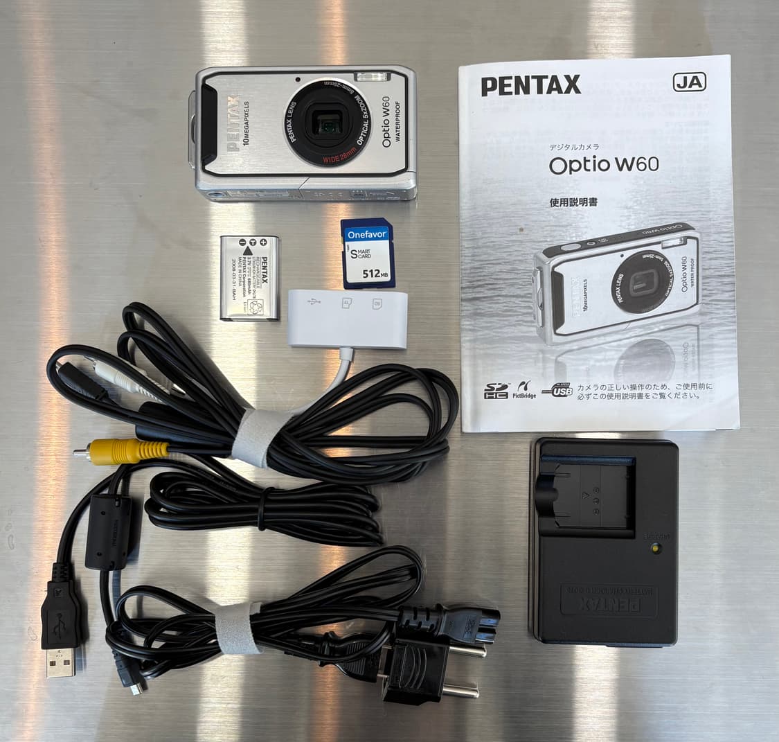 한글지원/날짜표시)펜탁스 옵티오 wp60 빈티지디카 상품이미지2