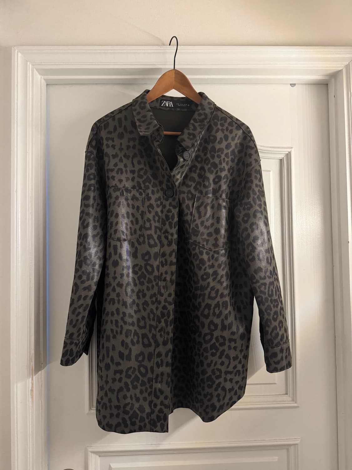 자라 레오파드 셔츠 자켓 상품이미지1