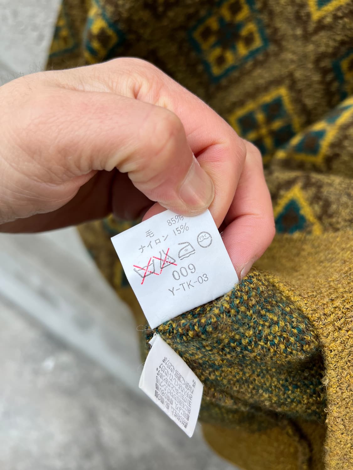 1990s CHRISTIAN DIOR SWEATER 크리스티안 디올 니트 상품이미지7