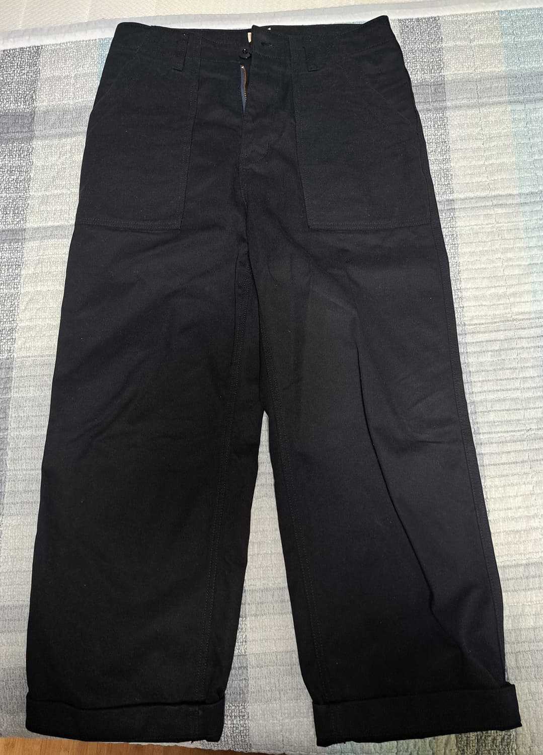 VDR 블랙 퍼티그 팬츠 S 상품이미지2