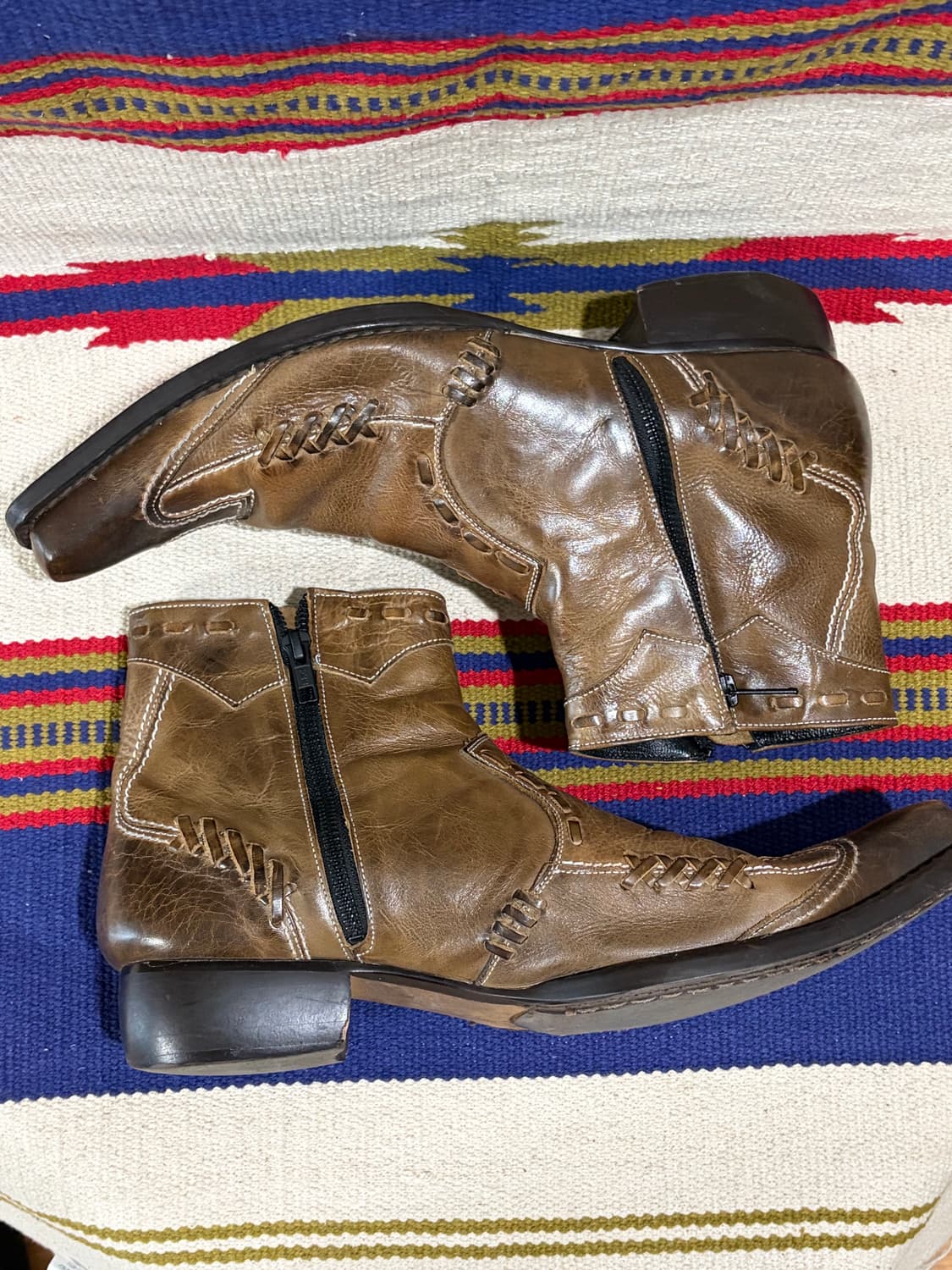 Whoop de doo western boot / 훕데두 웨스턴 부츠 상품이미지4