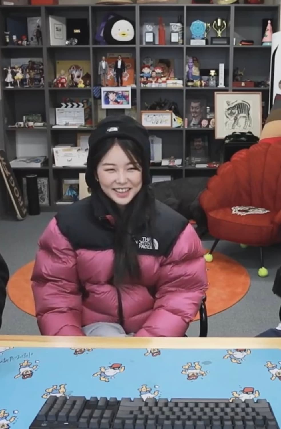 노스페이스 1996 눕시 핑크 패딩 L 상품이미지8