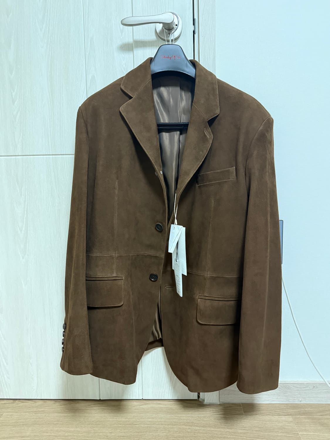 [S] STU 고트 스웨이드 블레이저 상품이미지1
