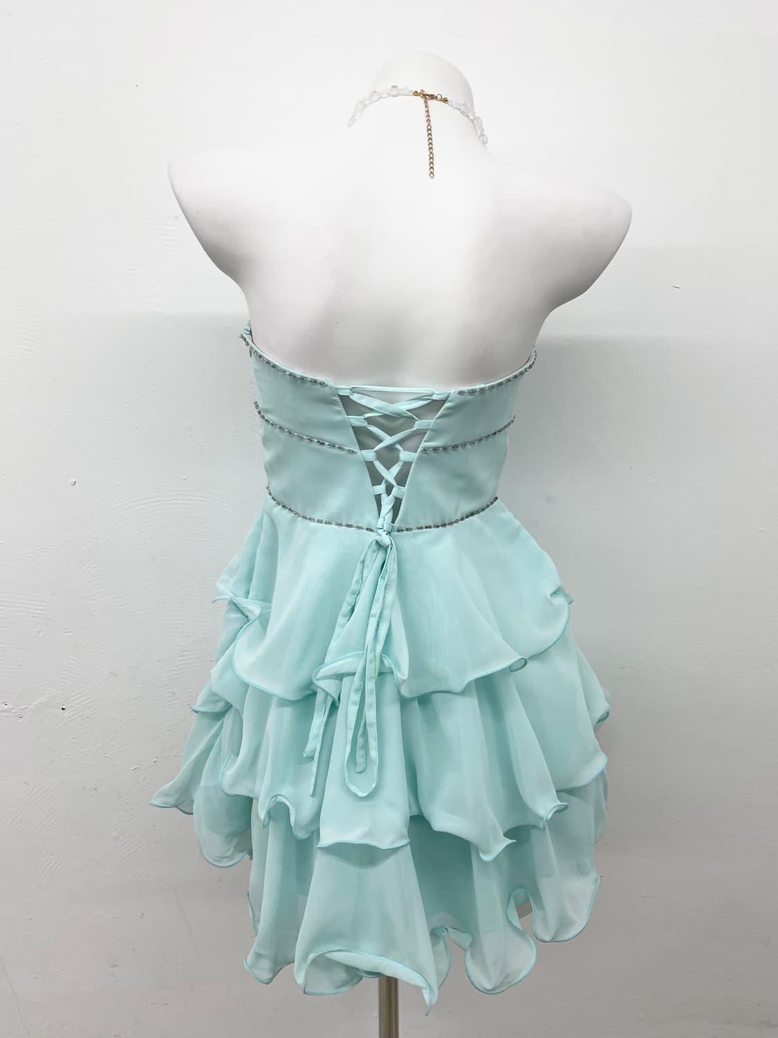 민트페어리 쥬얼 시어 원피스 상품이미지4