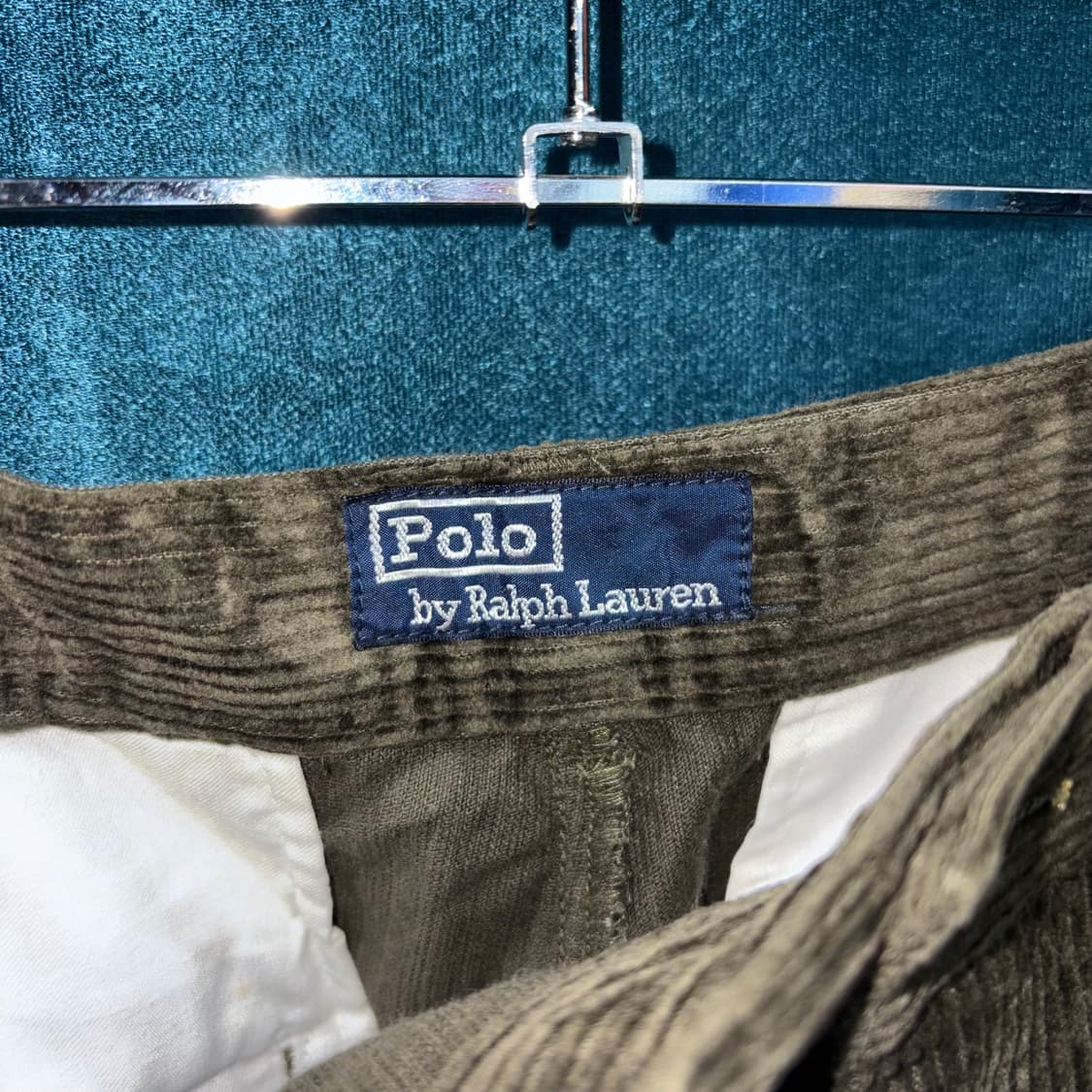 (34) 90s 폴로 랄프로렌 데드스탁 코듀로이 브라운 팬츠 상품이미지5
