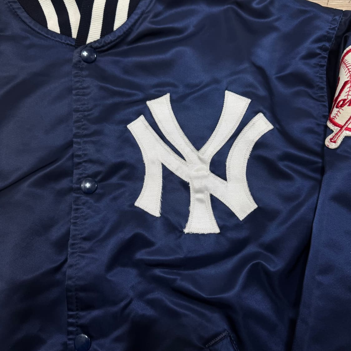 스타터 90s 뉴욕 양키스 바시티 자켓 상품이미지3