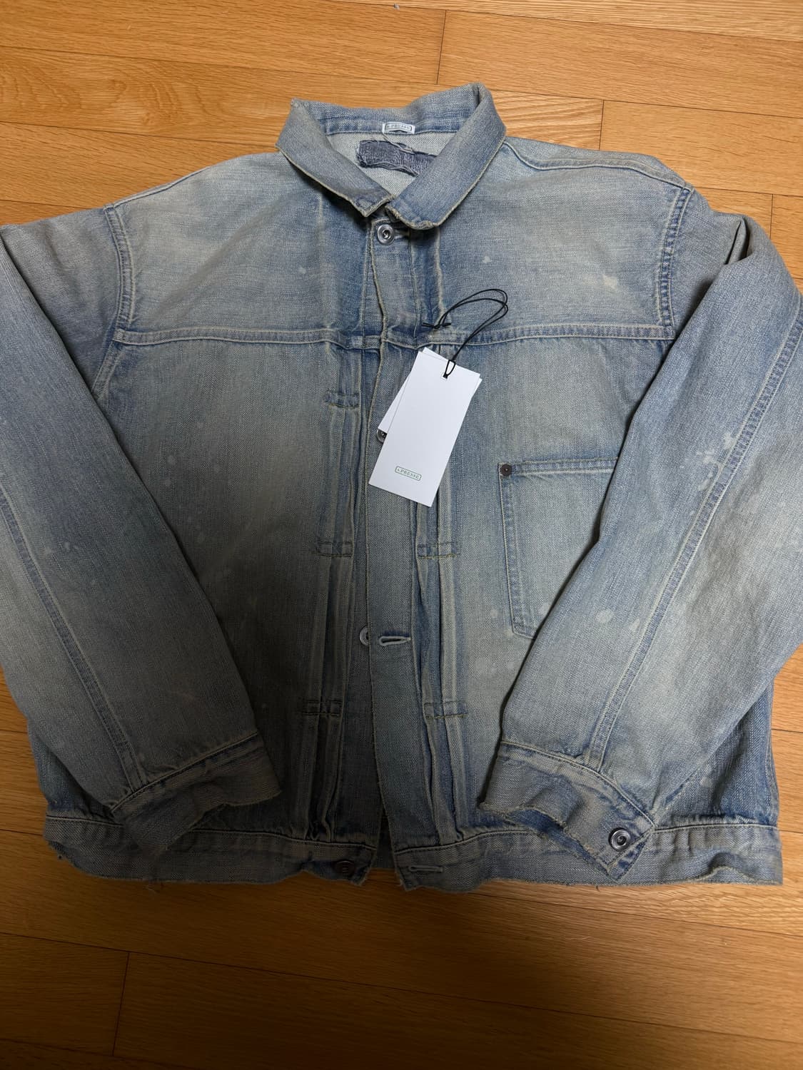 [48]25FW 아프레쎄 블리치 데님자켓 상품이미지1