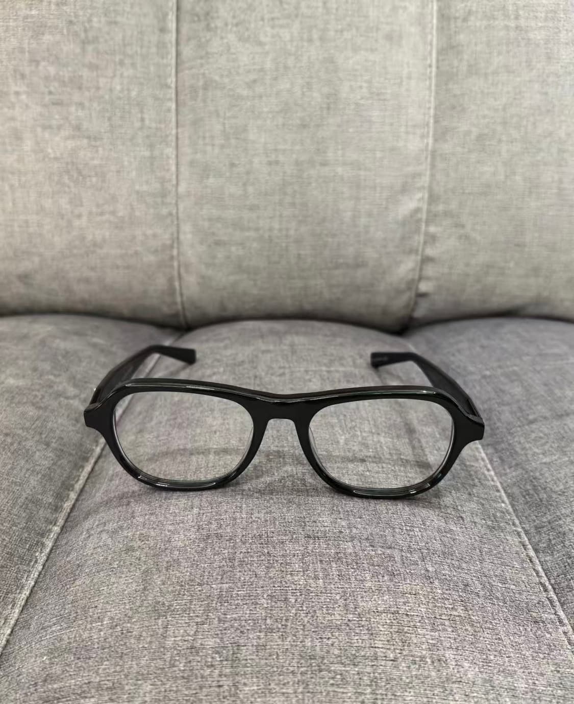새싱품급판매 젠틀몬스터x메종마르지엘라 패션안경 MM113 01  블랙 상품이미지1
