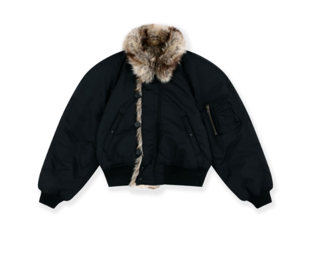 [3] 프로토콜인덱스 숄더 퍼 N2B 자켓 블랙 상품이미지1