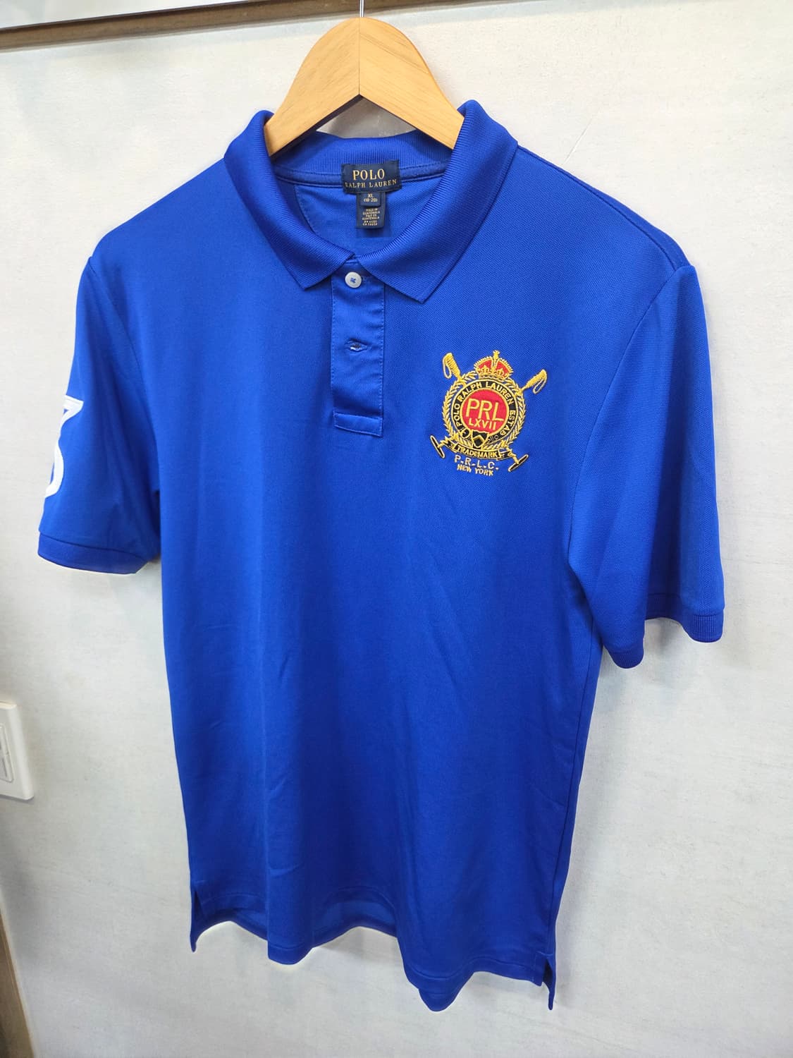 폴로랄프로렌 월계수자수 로고 기능성 카라반팔 18 20 성인 s 상품이미지6