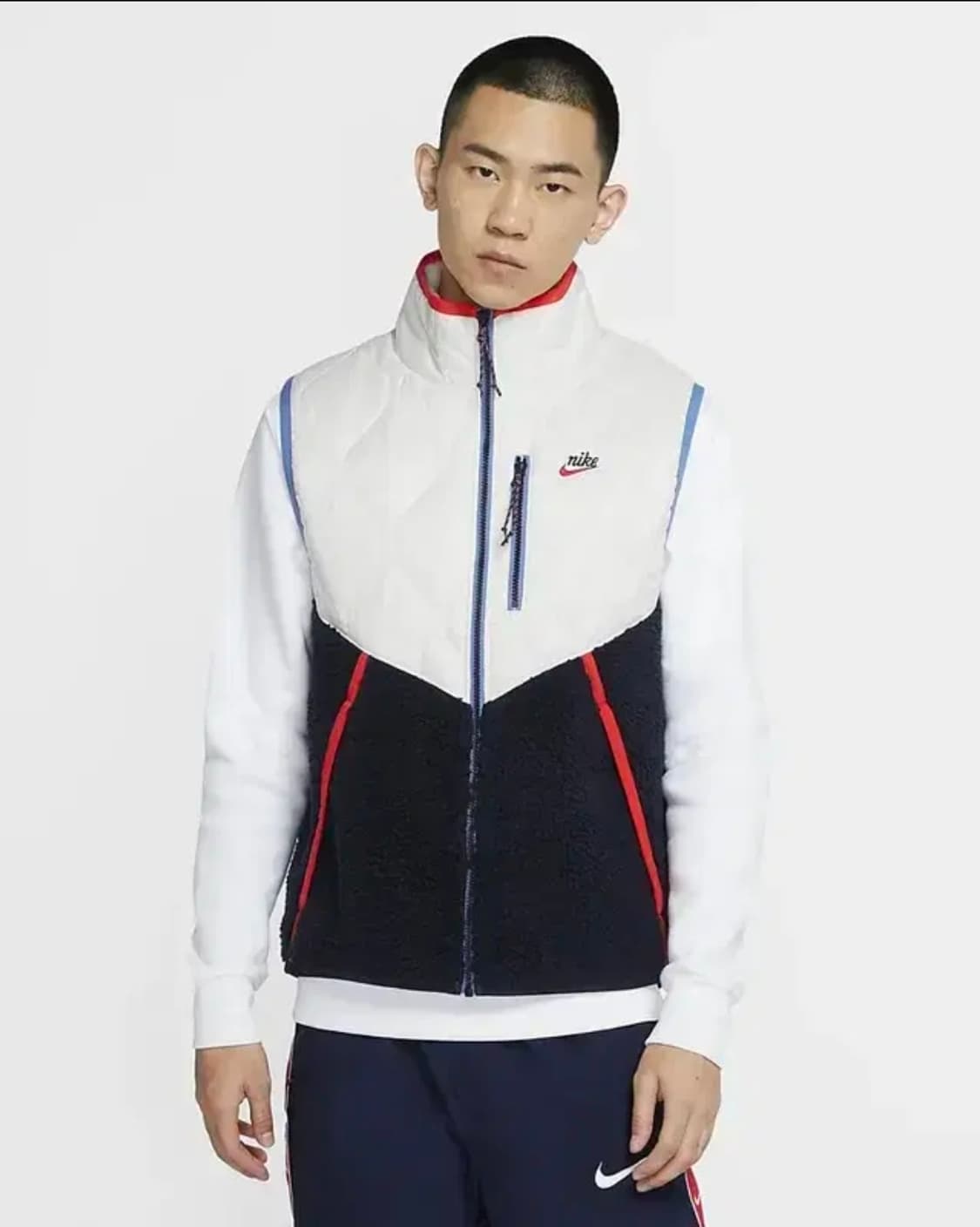 나이키 헤리티지 쉐르파 퀼팅 베스트 경량 패딩 조끼 상품이미지1