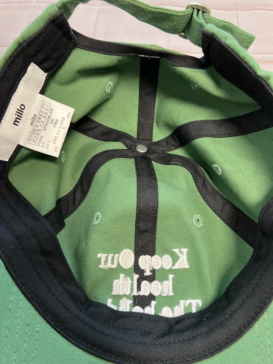 밀로 아카이브 볼캡 상품이미지2