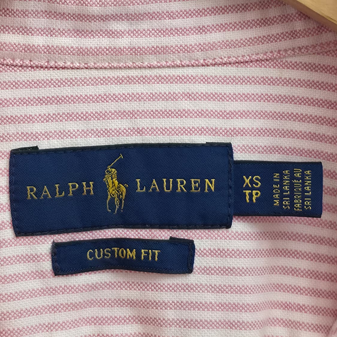 [XS] 폴로 랄프로렌 핑크 스트라이프 셔츠 상품이미지6