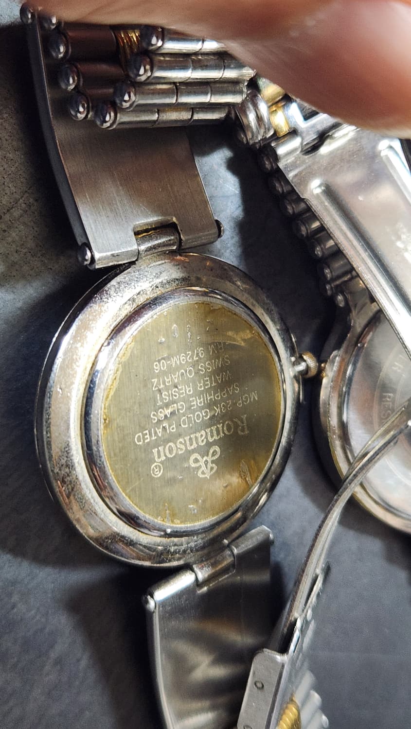 빈티지 로만손 남성용 시계 2개 상품이미지7