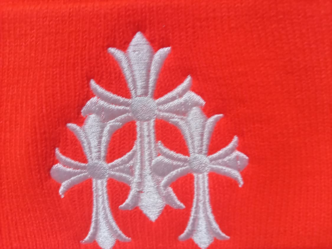 정품 크롬하츠 십자가 오렌지 비니모자(한글택) 상품이미지2