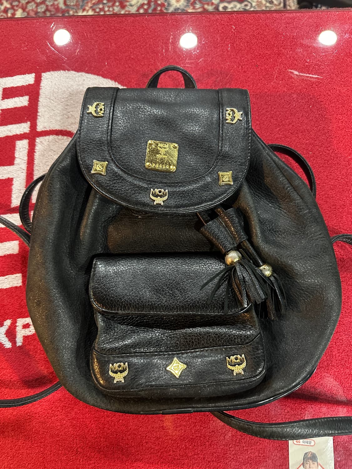 MCM 가죽백팩 상품이미지1