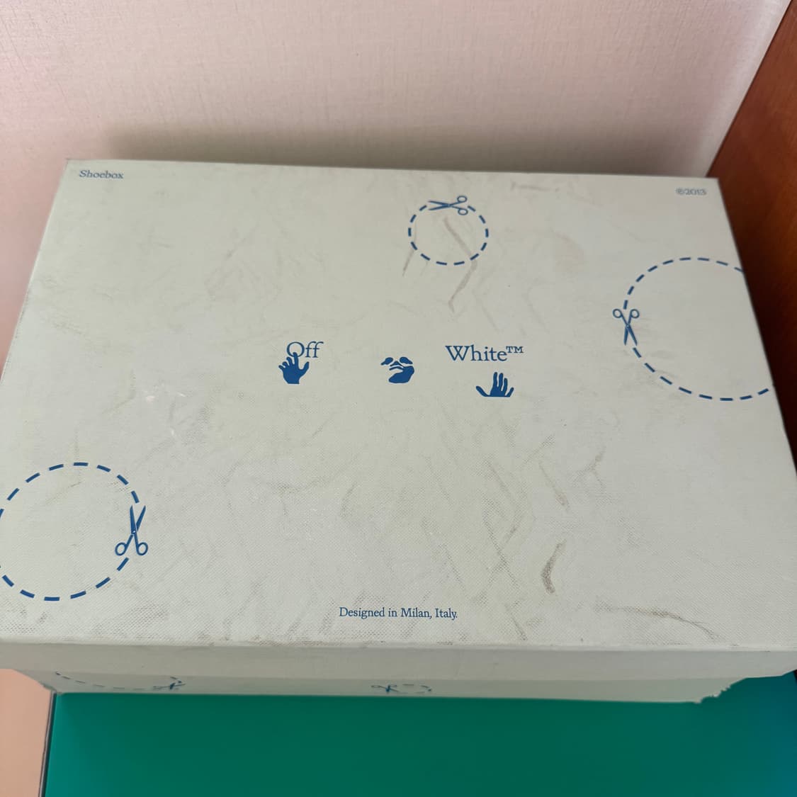 오프화이트 로우 스니커즈 회색 EU39 상품이미지7