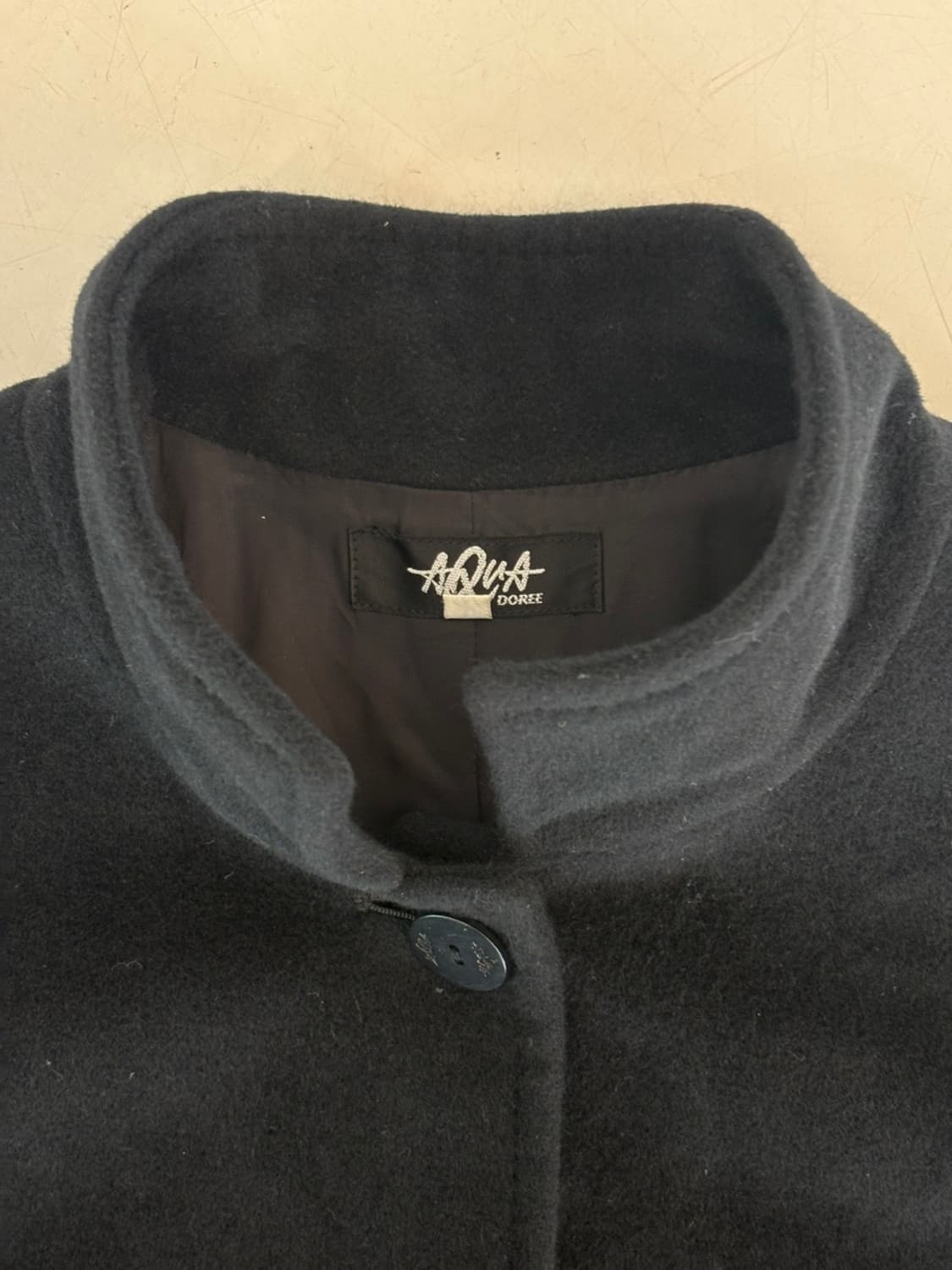 Vintage Aqua Doree Wool coat 상품이미지4