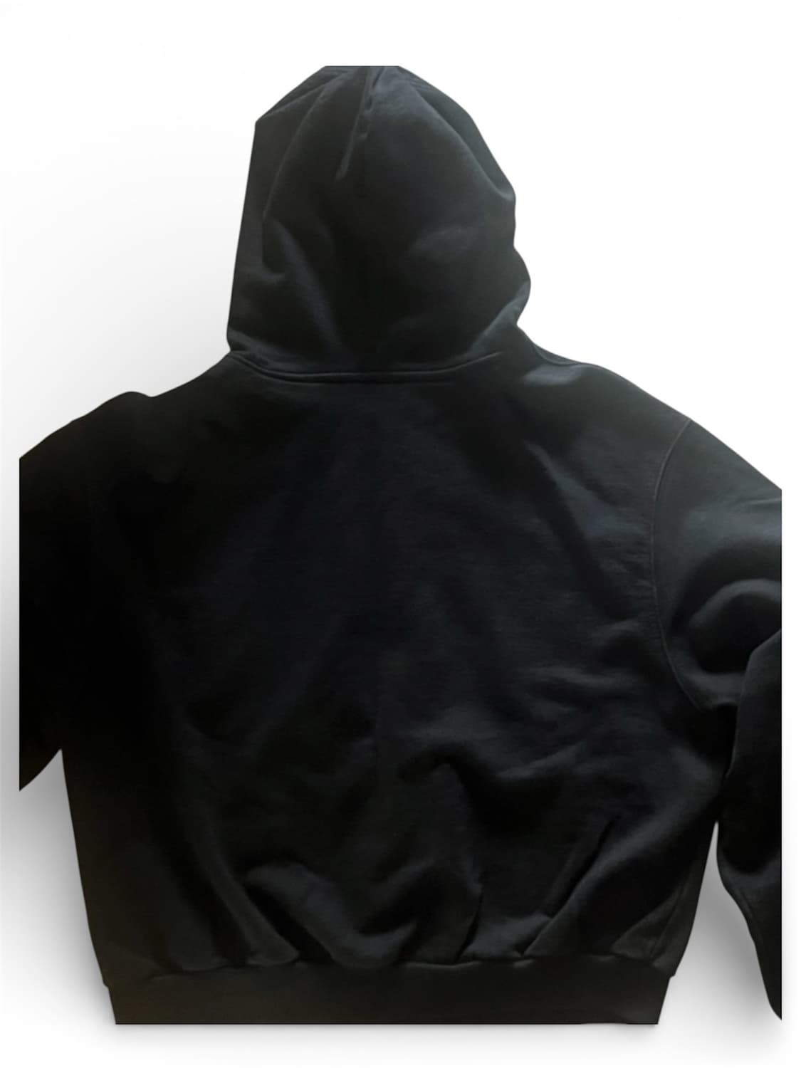 (M) 구민성 크롭 후드집업 블랙 상품이미지3