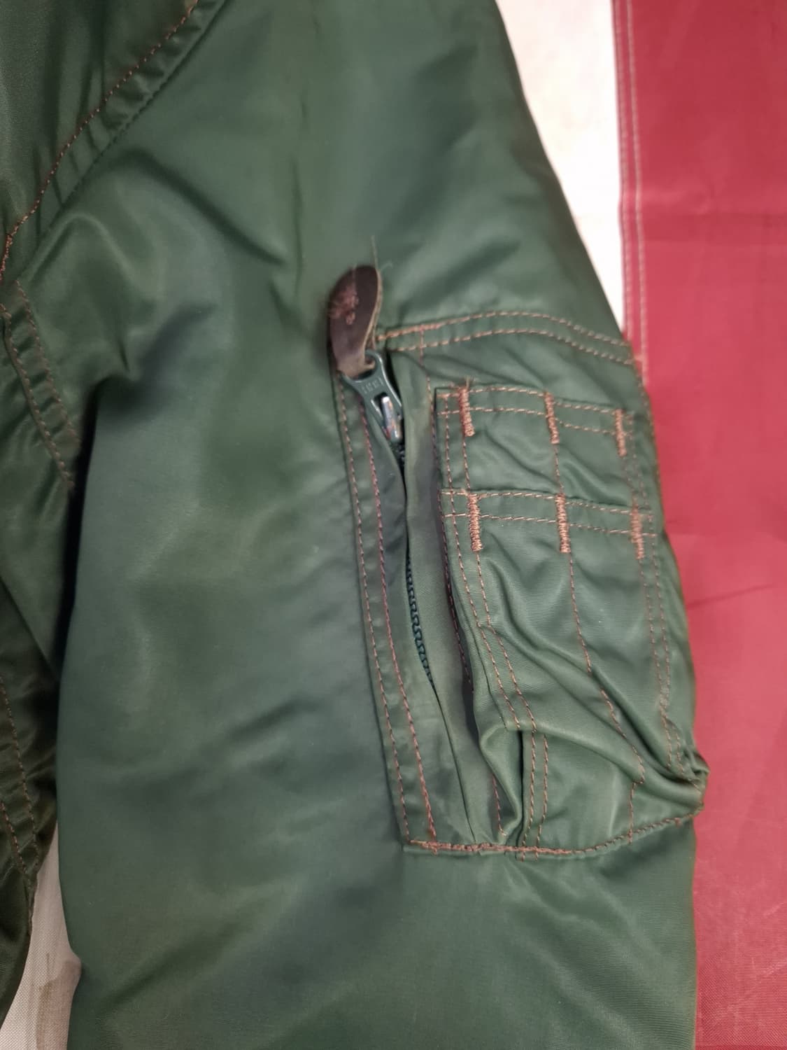 80's 국군 장교용 MA-1 항공자켓 상품이미지4