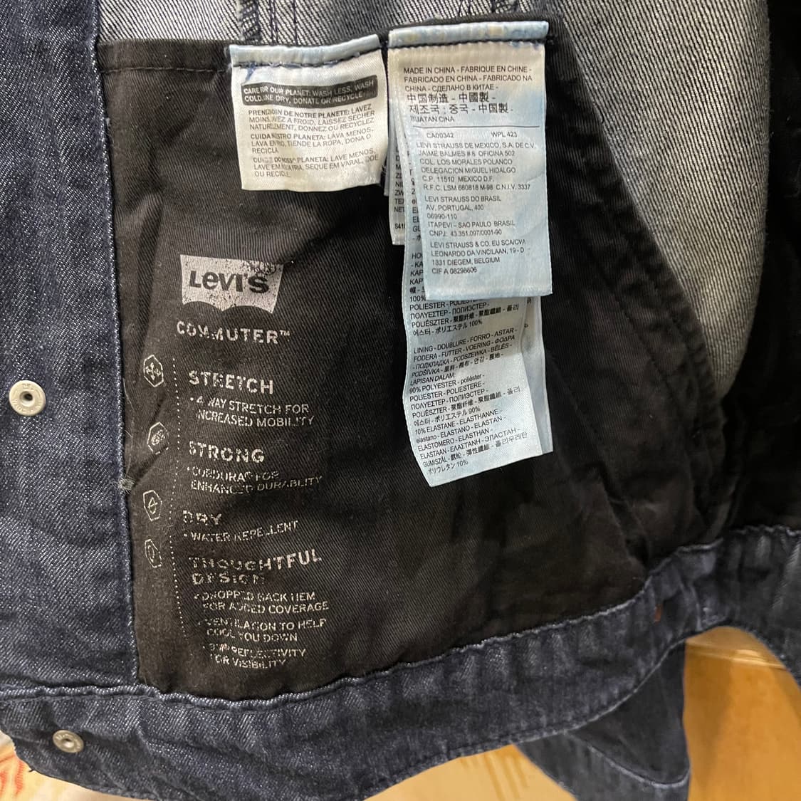 리바이스 데님 자켓 상품이미지7