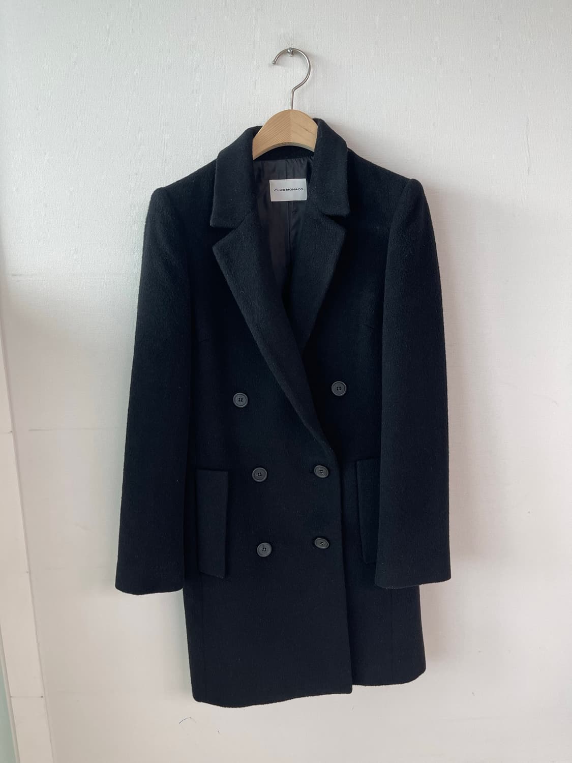 클럽모나코 앙고라 울 혼방 코트 44 상품이미지4