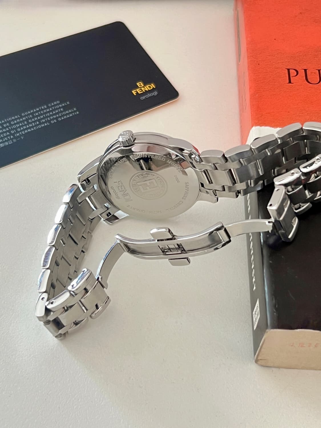 FENDI 펜디 데이트 스몰세컨드 스틸 남성 시계 상품이미지10