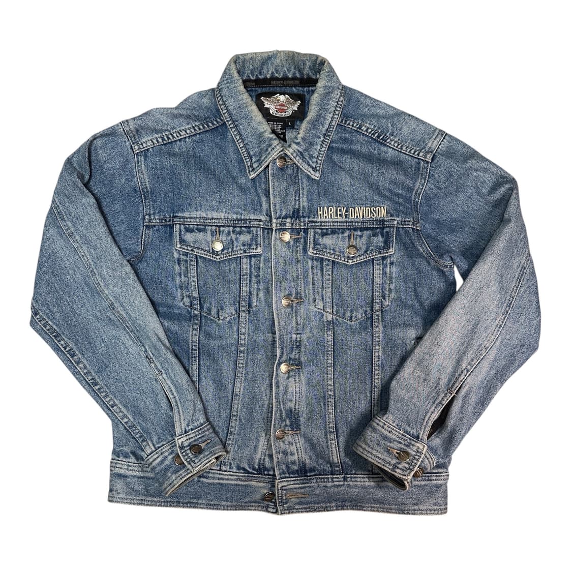 할리데이비슨 데님 자켓 L 상품이미지1