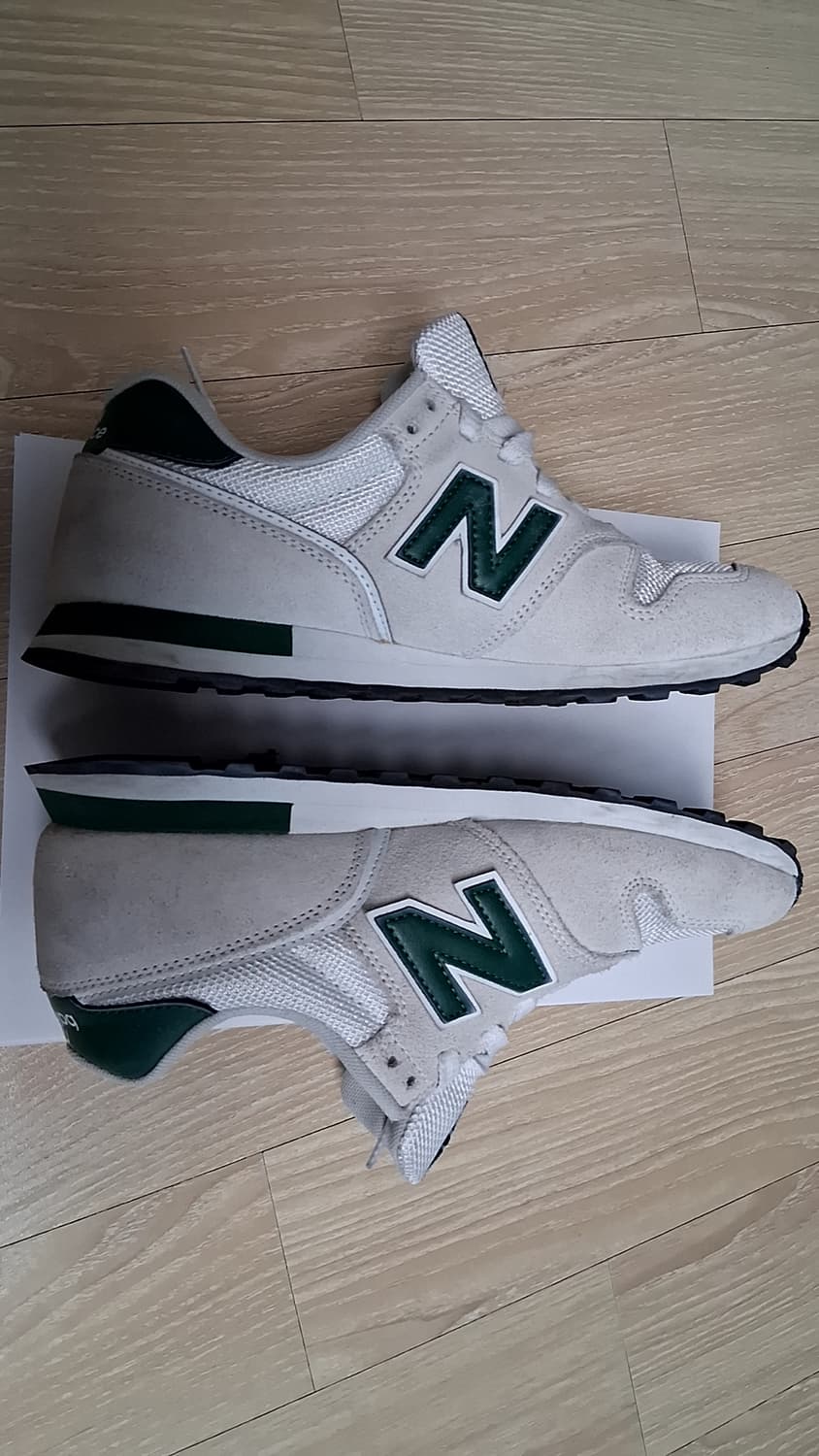 [품절상품] 뉴발란스 뉴발 373 그린 화이트 그레이 운동화 신발 255 상품이미지6